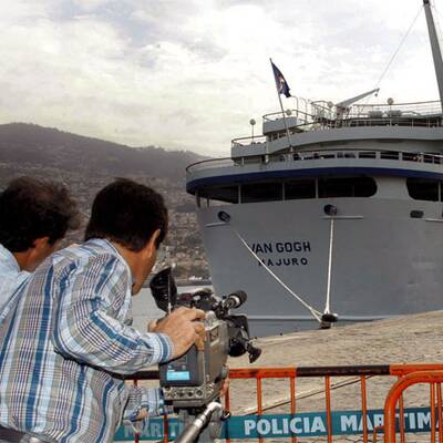 Luxusliner wurde gepfändet