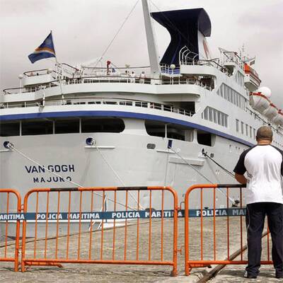 Luxusliner wurde gepfändet