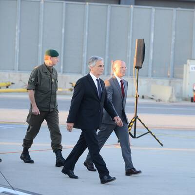 Erste Golan-Blauhelme in Wien gelandet