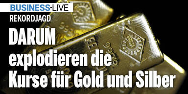 DARUM explodieren die Kurse für Gold und Silber