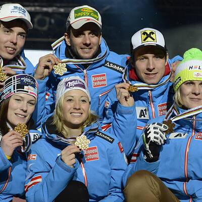 Hirscher & Co bekommen Gold