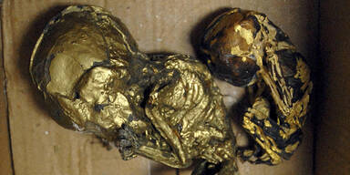 Goldüberzogene Föten Thailand