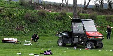 Schüler verunglückt mit Golfwagen - tot