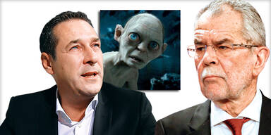 Strache nennt VdB "Gollum"