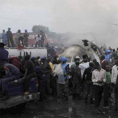 Flugzeugabsturz im Kongo