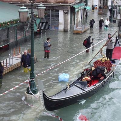 Venedig unter Wasser