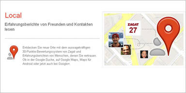 Google bringt Google+ Local an den Start