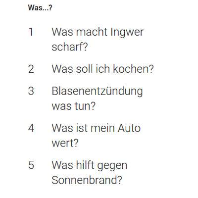 Google Suchtrends 2019