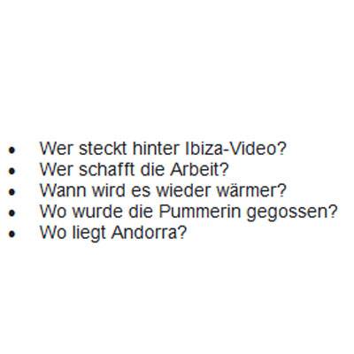 Google Suchtrends 2019 II