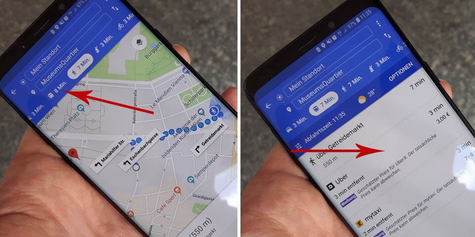Paukenschlag: Google Maps wirft Uber raus