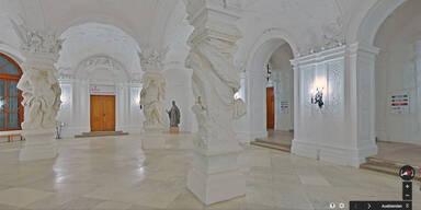 Wiener Belvedere virtuell begehbar
