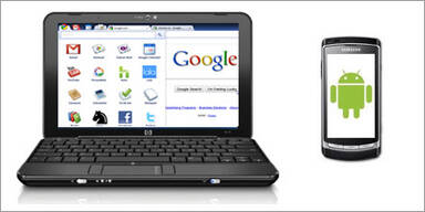 Gingerbread & Chrome OS-Notebook vor Start