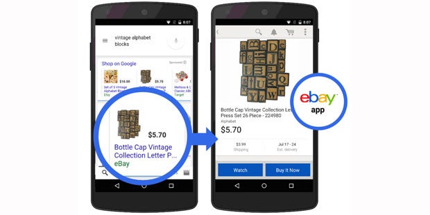 Google-Suche erhält Kauf-Button