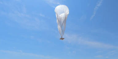 Google-Ballon "Loon" löste Großalarm aus