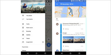 Google Maps speichert, wo man wann war