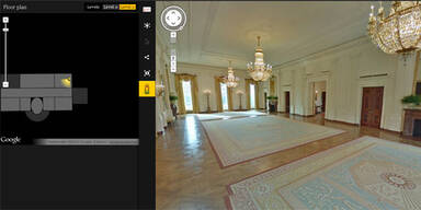 Google ermöglicht Tour durchs Weiße Haus