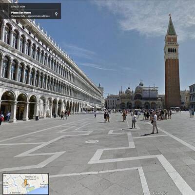 Street View in Venedig