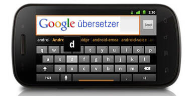 Sprachübersetzung für Android-Smartphones