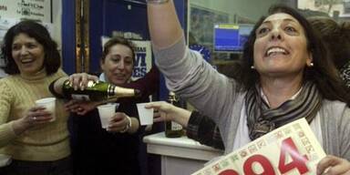 Milliarden-Lotto-Regen in Madrid