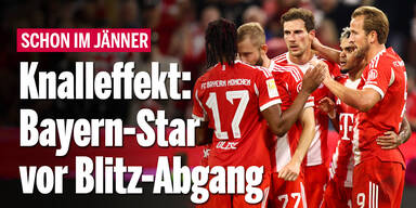 Knalleffekt: Bayern-Star vor Blitz-Abgang