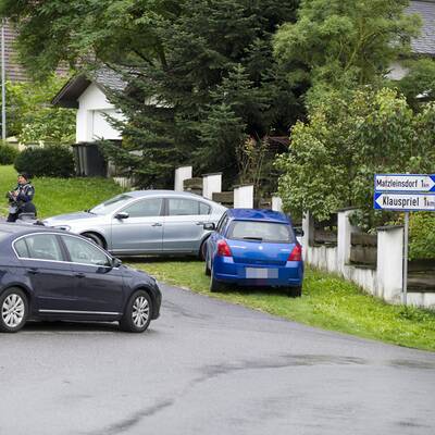 Hier hat sich der Mann verschanzt
