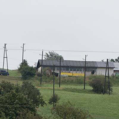 Hier hat sich der Mann verschanzt