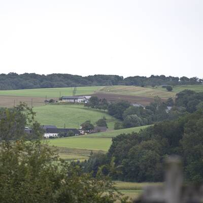 Hier hat sich der Mann verschanzt