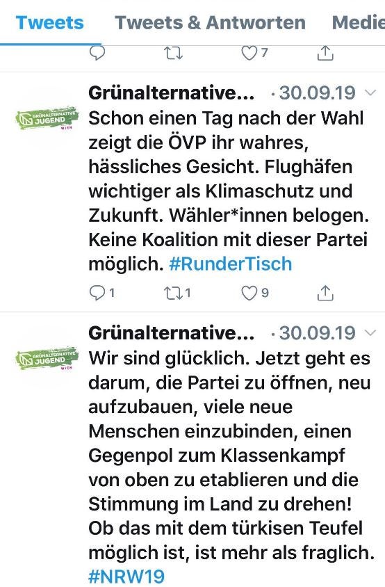 Junge Grüne: 