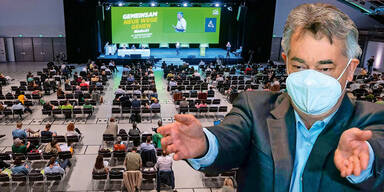 Gr&uuml;ner Parteitag als brave Regierungsshow