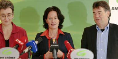 Glawischnig einstimmig zur Klubobfrau der Grünen gewählt