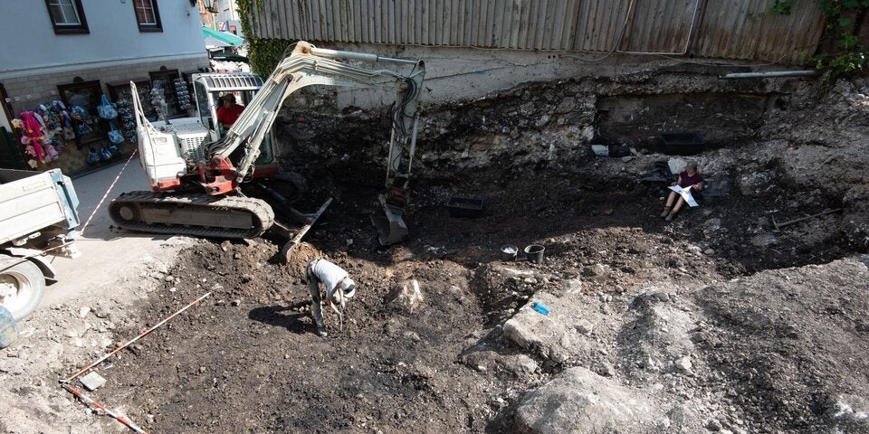 Grabungen in Hallstatt
