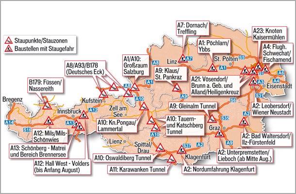 Regen ohne Ende: Stau-Hölle durch Lkw-Horror