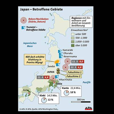 Info-Grafiken zu Atomkraftwerken