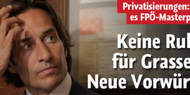 Keine Ruhe für Grasser - Neue Vorwürfe