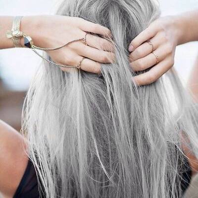 Beautytrend: Grannyhair