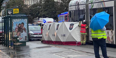 Straßenbahn-Unfall