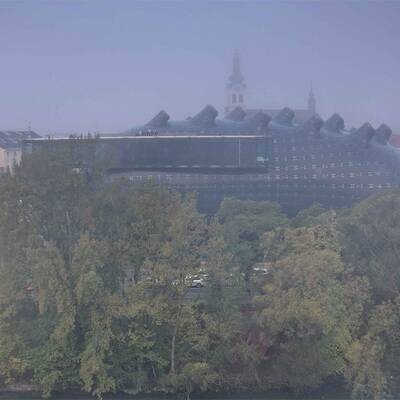 Wolfgangsee, Blick Richtung Bad Ischl