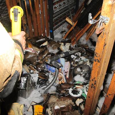 Zwei Kellerbrände in Graz