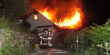 Brand in Graz-Gösting