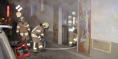 Kellerbrand: Fünf Verletzte durch Qualm 