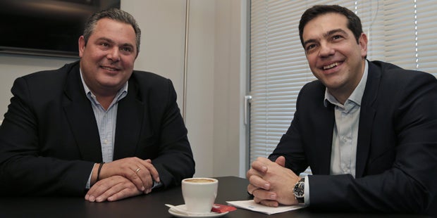 Athen: Erdrutsch- Sieg für Tsipras