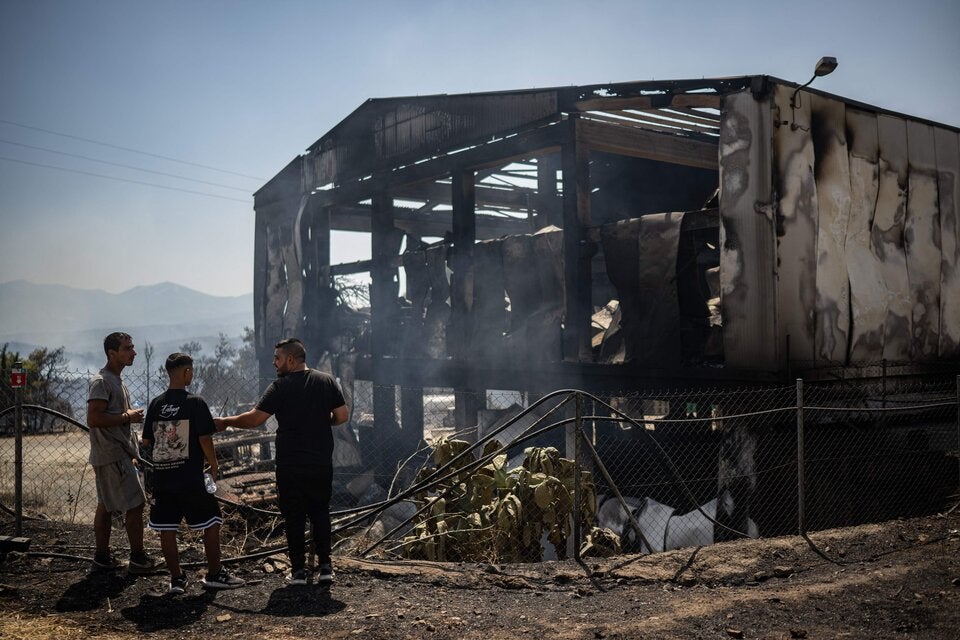 Feuer in Griechenland