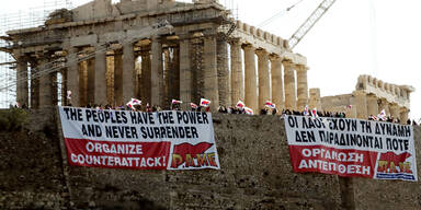 Frust und blinde Wut in Athen