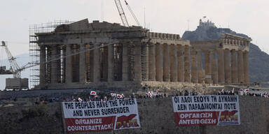 Frust und blinde Wut in Athen