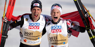 Lamparter und Greiderer holen Gold