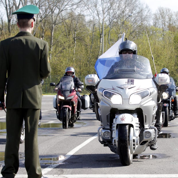 Putin-Biker wollen nach Wien kommen