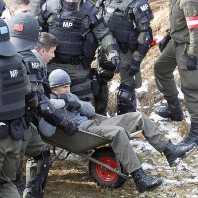 Übung Grenzsicherung