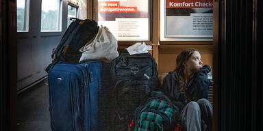 Greta Thunberg findet keinen Platz im Zug