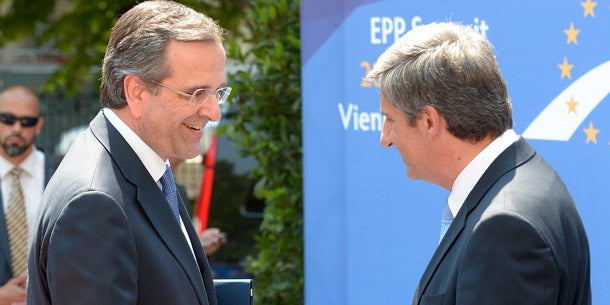 EVP-Gipfel: Merkel in Wien