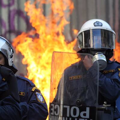 Athen brennt - Neue Protestwelle